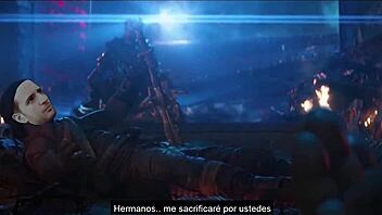 Epic parody of legendary warriors in a fantasy battle.