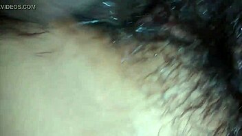 In a hotel room, a peruvian woman screams during intense moments.