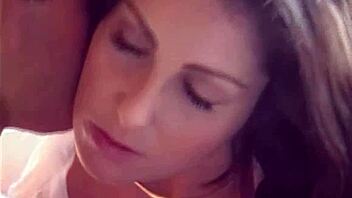 Stepdaughter seduces her stepfather and gives him a deep blow job.