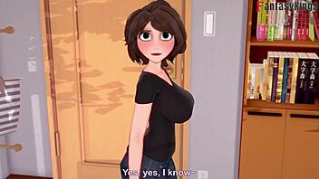 Aunt Cass POV sex with Cassidy Hamada in wild fantasy! 🔥