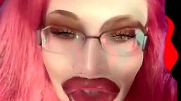 A brat in glasses gets financial domination and jerk off instructions