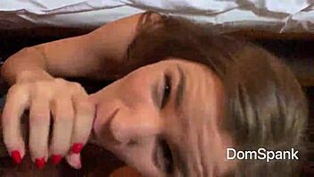 Cute European Girl Deep Throats During Casting