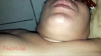 BBW Amateur Shoves Fist Deep While Taking Creamy Load From Cock!