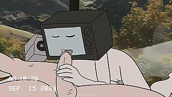 TV Woman and Cameraman in Hot Animation! 🔥