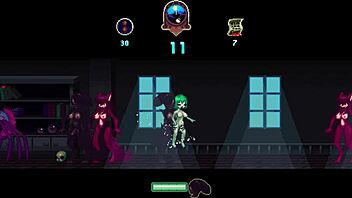 Haunted hump house gameplay with wild monster action