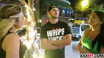 Party Turns into Bisexual Fuck Fest with Monster Cocks