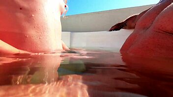 Sex in jacuzzi with Candice Demelza.