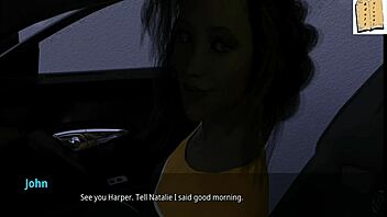 Jamie's skills with a mouthful of cock continue to improve.