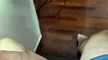 Cute Brazilian twink shows off his big penis.