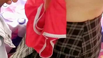 Innocent Mexican Student Teases with Tight Vagina After School.