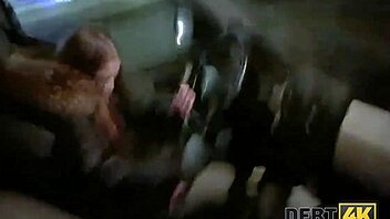 Why does this skinny babe have dirty sex with agent for Debt4k? No choice!