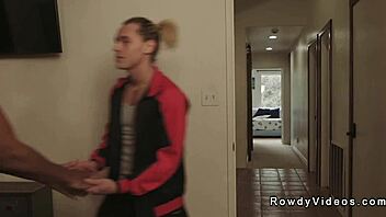 Gay quarterback anal fucks blond cheerleader with monster cock