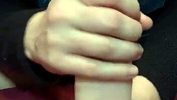 my slut wife sucks and tit fucks a big dildo.