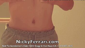 nicky ferrari bombshell sexy milf seduces with big tits and bareback action