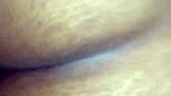 Doggystyle action with homemade black ass bent over