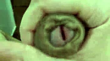 Cute Brazilian twink shows off his big penis.