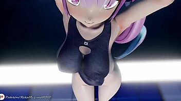 Minato Aqua And Yozora Mel's Bikini Dance Turns Wild!