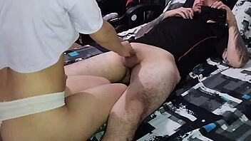 Deepthroat My Stepsister's Huge Cock!