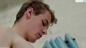 Staxus Freshmen On My Couch Sc 4 - Horny Twinks Fuck Bareback - Great Twink Big Dick Porn