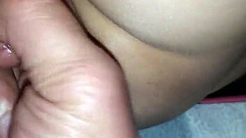 Asian amateur explodes from intense finger fucking