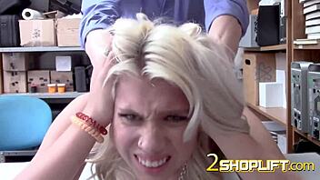 Hot Blonde Chanel Tricked into Hardcore Teen Sex