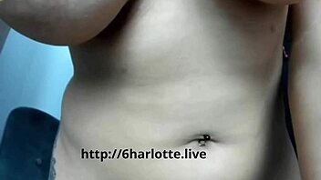 Big Ass Blonde Shows Wet Camel Toe Live