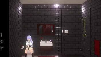 fun on the sofa and toilet with a fuck doll in ep 2