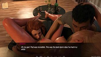 Jessica oneil's hardcore gameplay in the anime-style visual novel
