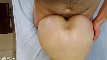 Perfect teen gets her tight pussy fucked by a roommate with a big dick