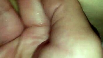 Asian amateur explodes from intense finger fucking