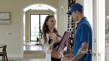 Trophy Housewife Takes Intense Backdoor Pounding from Young Stud. Her Cheating Fantasy Comes Alive!