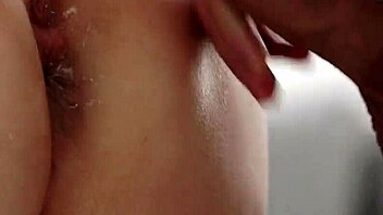 Beautiful blonde Wicky enjoys anal sex and has big breast.