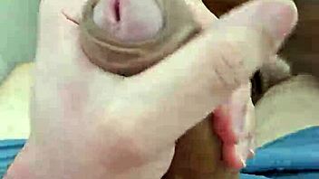 Cute Brazilian twink shows off his big penis.