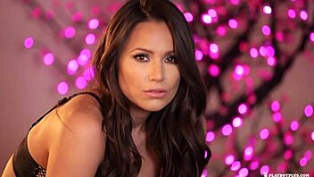 Candace Leilani Strips Down with Ripped Clothes in Playboy