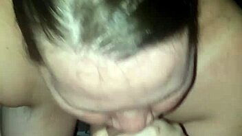 cumming in her throat, cum sex blowjob