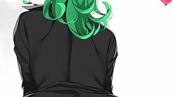 i’m obsessed with tatsumaki from one-punch-man getting worshiped