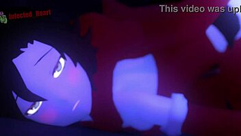 Whiterose's Bold Christmas Lesbian Squirting in 3D Anime