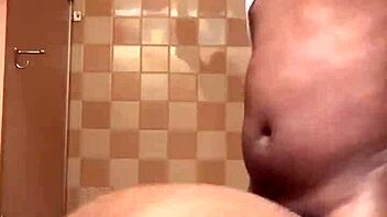 quickie in the public bathroom before our movie starts