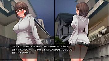 Anime and hentai game walk through at night