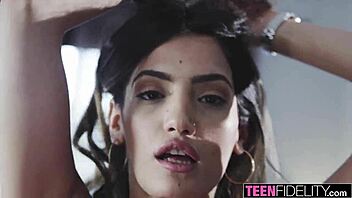 Penelope Cross, the loyal teen, enjoys a big cock