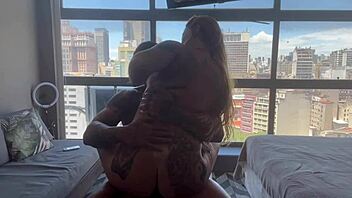 relaxing and cumming on masseur's cock