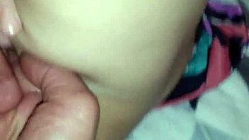 Asian amateur explodes from intense finger fucking