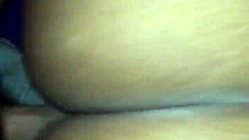 Doggystyle action with homemade black ass bent over