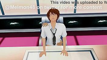 dean's pet femboy getting fucked by the school dean?