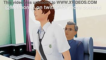 dean's pet femboy getting fucked by the school dean?