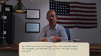 yo, meeting my new gay roommate in wild hentai!