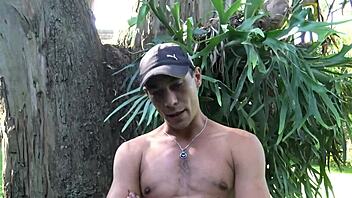 Sexy Latino Boy Covered In Cum By Four Hung Guys