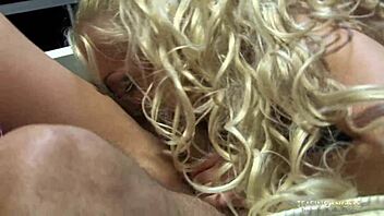 sexy looking chicks get their cunts fucked by the same guy