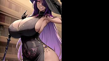 Watch the witch and magicians AI compilation outdoors