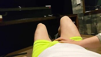 Sissyboy gets a rough treatment with a slapcock and a messy ending